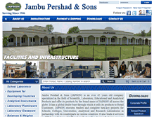 Tablet Screenshot of japson.com